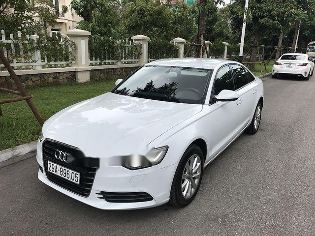 Audi A6 2.0TFSI 2013 - Cần bán lại xe Audi A6 2.0TFSI đời 2013, màu trắng, nhập khẩu  