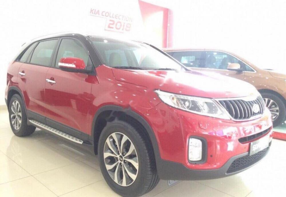 Kia Sorento GAT 2018 - Bán Kia Sorento sản xuất năm 2018, màu đỏ  