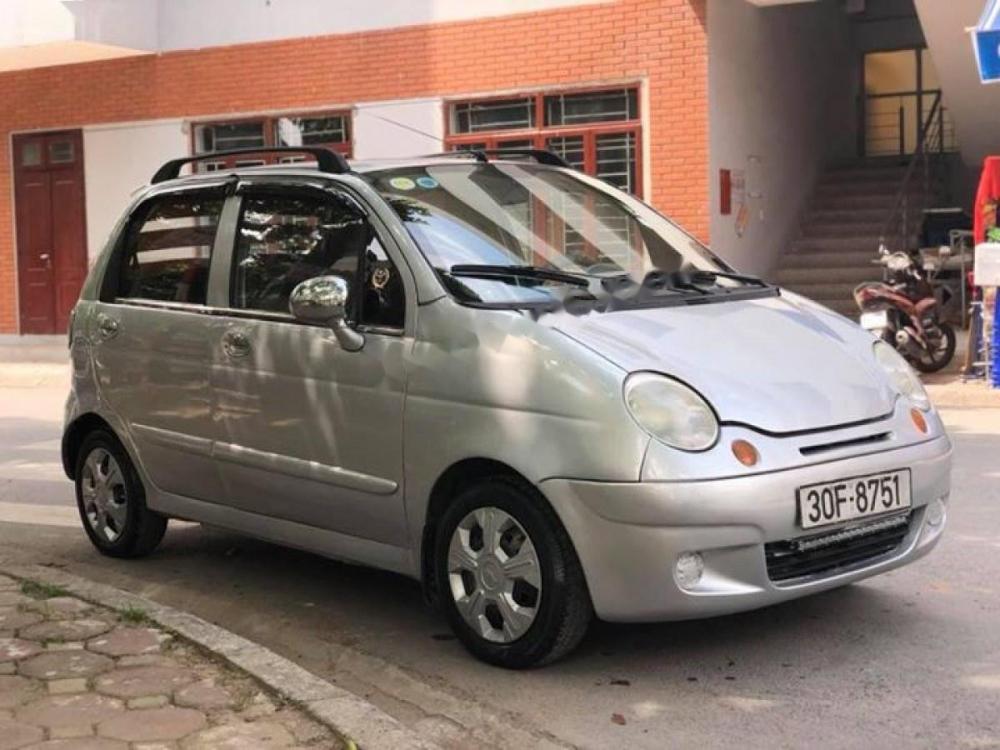 Daewoo Matiz SE 2003 - Bán ô tô Daewoo Matiz SE sản xuất năm 2003, màu bạc