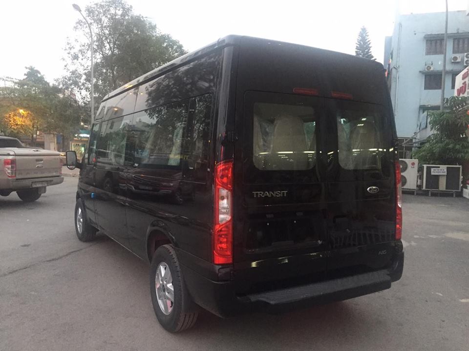 Ford Transit   Luxury   2018 - Bán xe Ford Transit Luxury đời 2018, màu đen, 855 triệu