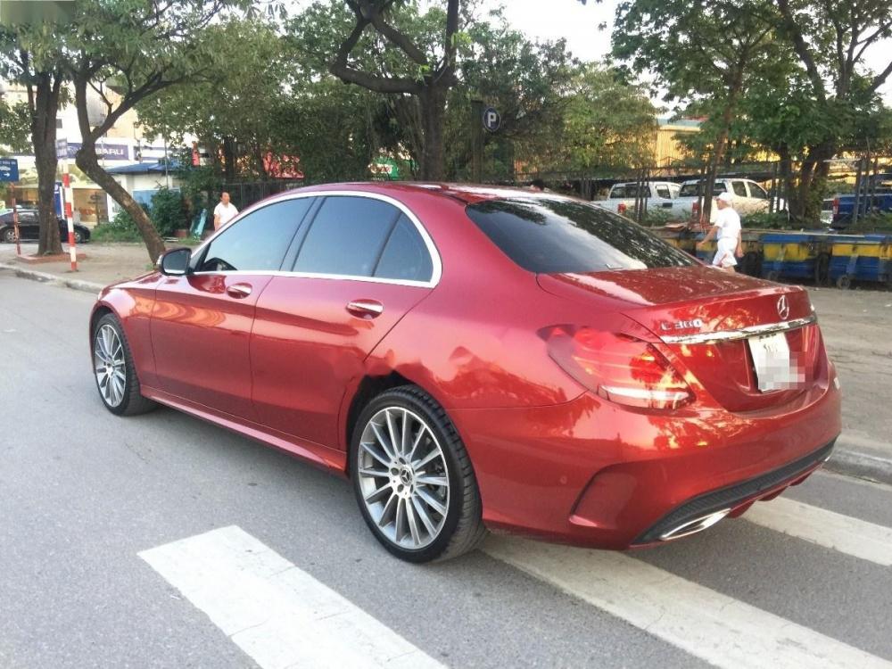 Mercedes-Benz C class C300 AMG  2018 - Bán xe Mercedes C300 AMG đời 2018, màu đỏ