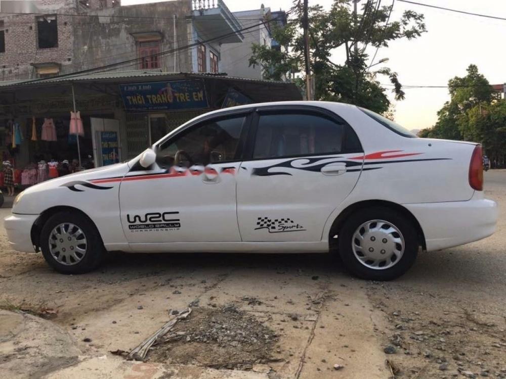 Daewoo Lanos 2003 - Bán Daewoo Lanos năm 2003, màu trắng