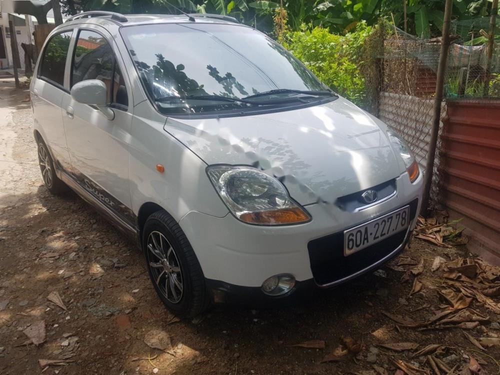 Daewoo Matiz Super   2010 - Bán xe Daewoo Matiz Super năm 2010, màu trắng, nhập khẩu