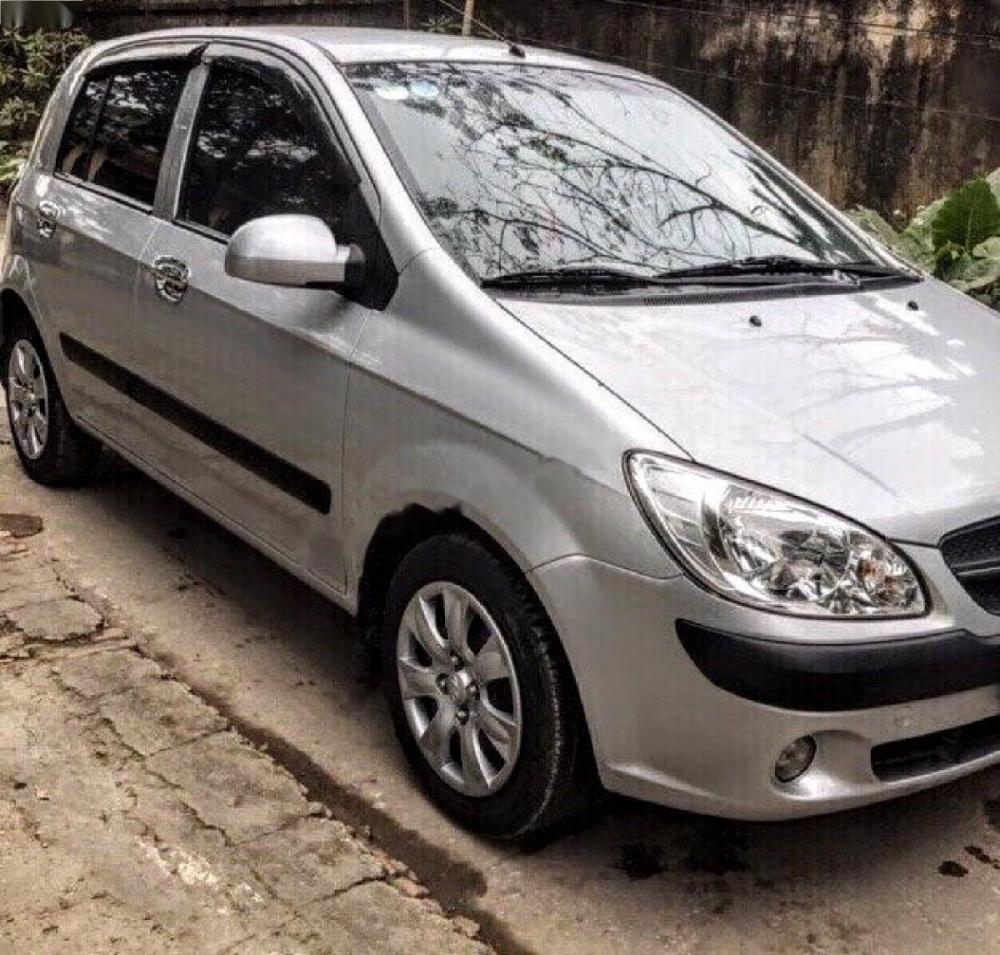 Hyundai Getz 1.1 MT 2009 - Bán Hyundai Getz 1.1 MT năm sản xuất 2009, màu bạc, nhập khẩu chính chủ, giá chỉ 193 triệu