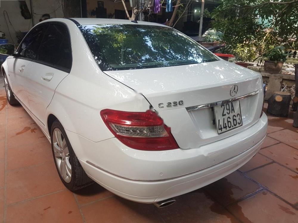 Mercedes-Benz C class C230 2008 - Cần bán lại xe Mercedes C230 đời 2008, màu trắng chính chủ