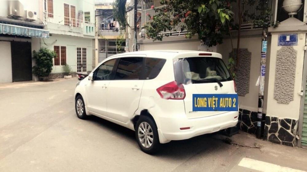 Suzuki Ertiga 1.4 AT 2015 - Bán xe Suzuki Ertiga 1.4 AT sản xuất 2015, màu trắng, nhập khẩu