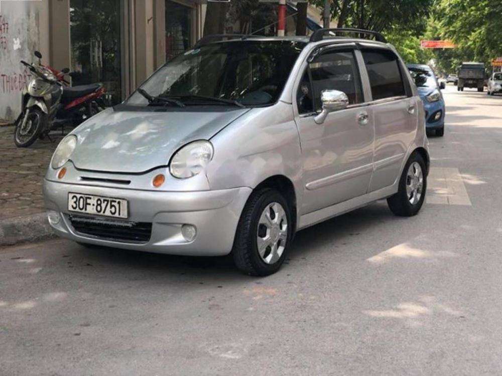 Daewoo Matiz SE 2003 - Bán ô tô Daewoo Matiz SE sản xuất năm 2003, màu bạc