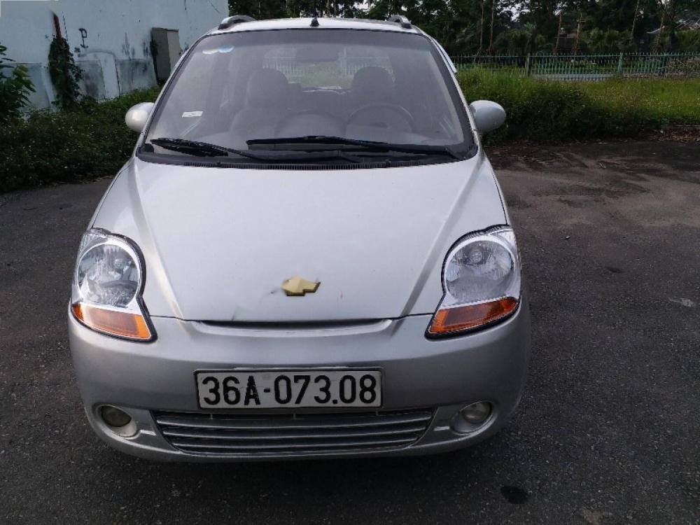 Chevrolet Spark LT 2009 - Bán Chevrolet Spark LT sản xuất 2009, màu bạc