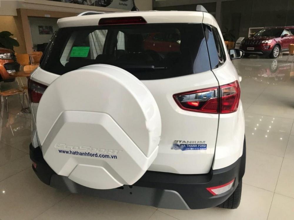 Ford EcoSport Titanium 1.5L AT 2018 - Bán Ford EcoSport Titanium 1.5L AT sản xuất năm 2018, màu trắng