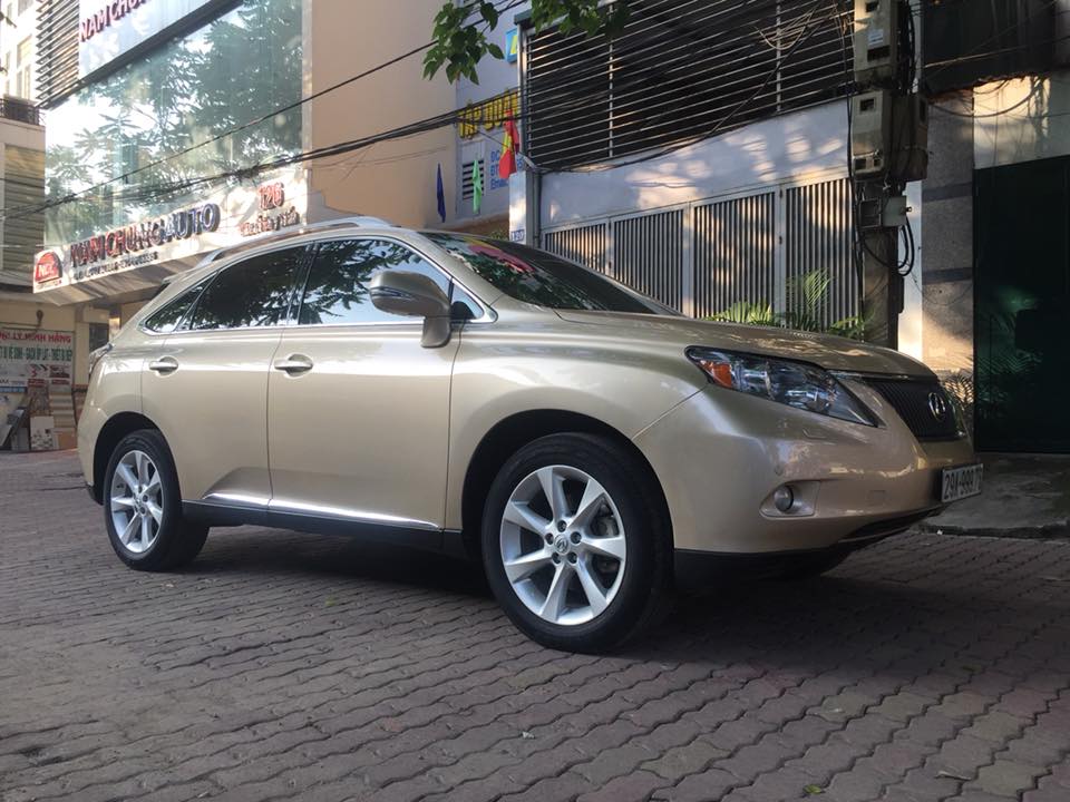 Lexus RX 350 2010 - Cần bán Lexus RX350 2010, màu vàng nội thất kem cực chất