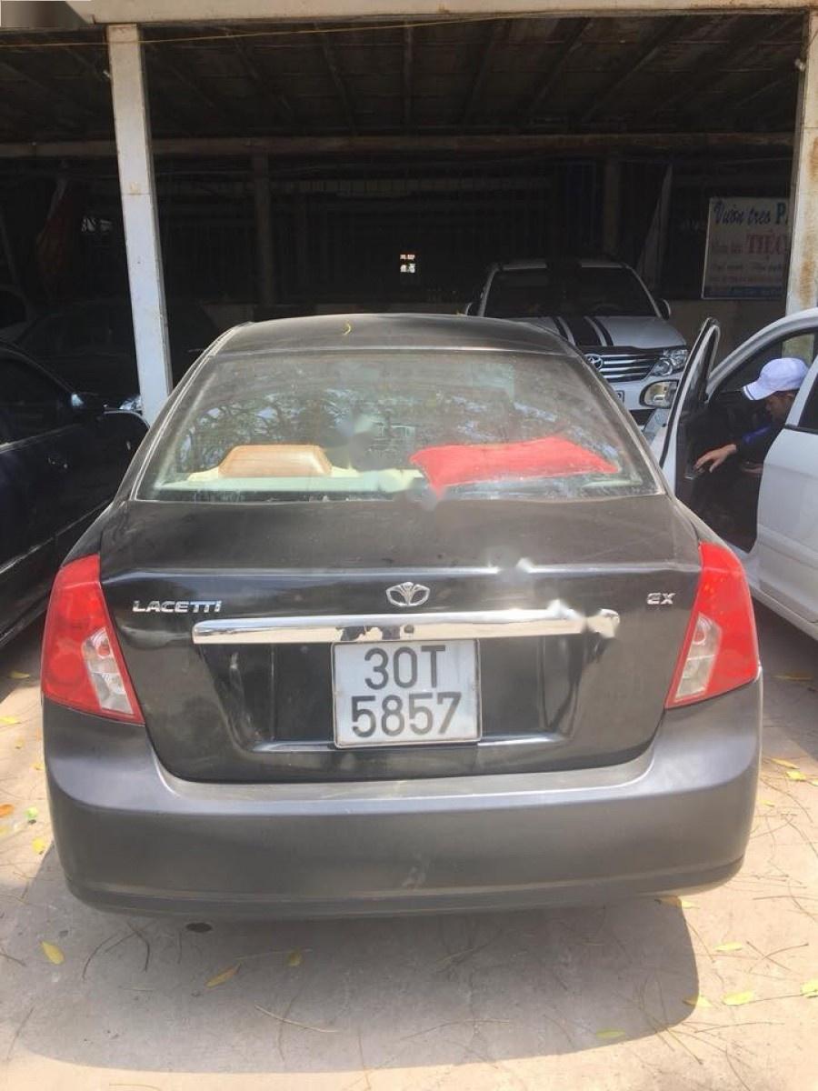 Daewoo Lacetti 2004 - Bán xe Daewoo Lacetti sản xuất 2004, màu đen