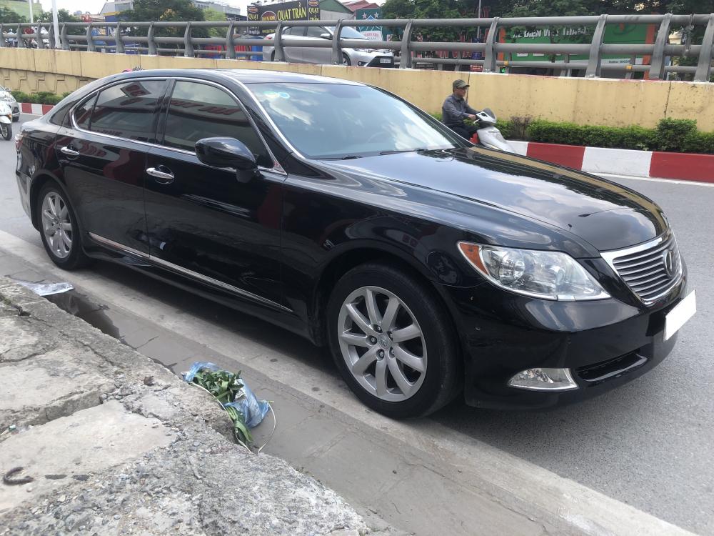 Lexus LS 460L 2008 - Cần bán Lexus LS 460L sản xuất 2008, màu đen, nhập khẩu nguyên chiếc