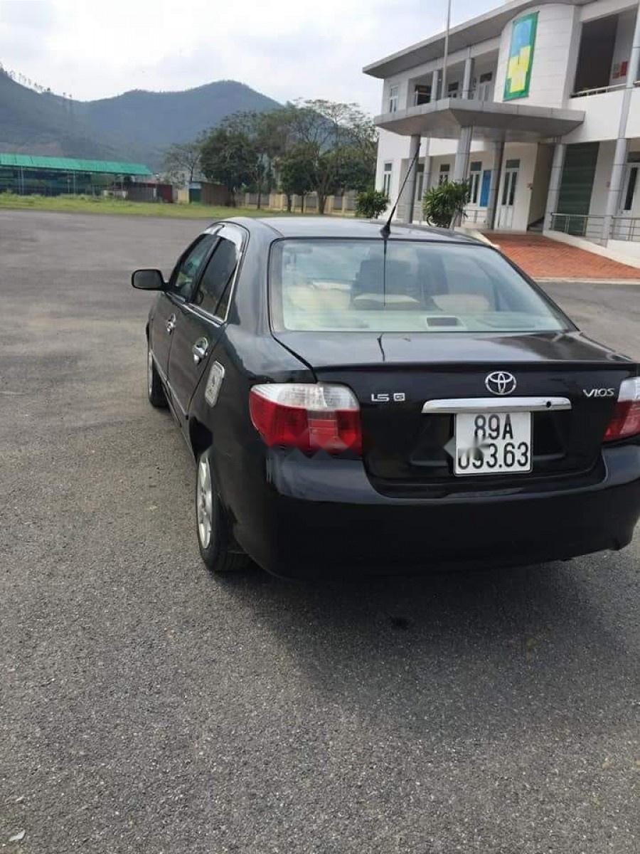 Toyota Vios 1.5 MT 2006 - Cần bán Toyota Vios 1.5 MT sản xuất năm 2006, màu đen