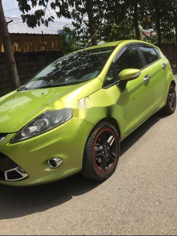 Ford Fiesta S  2012 - Bán xe Ford Fiesta S năm 2012, màu xanh, 368 triệu