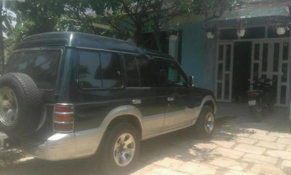 Mitsubishi Pajero 1992 - Cần bán gấp Mitsubishi Pajero đời 1992, màu xanh lam, nhập khẩu nguyên chiếc