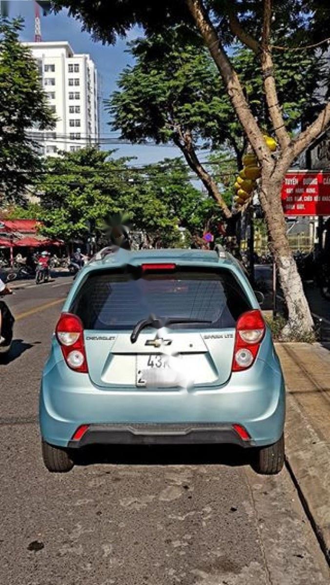 Chevrolet Spark LTZ 1.0 AT 2014 - Bán Chevrolet Spark LTZ 2014, màu xanh lam số tự động, giá 248tr