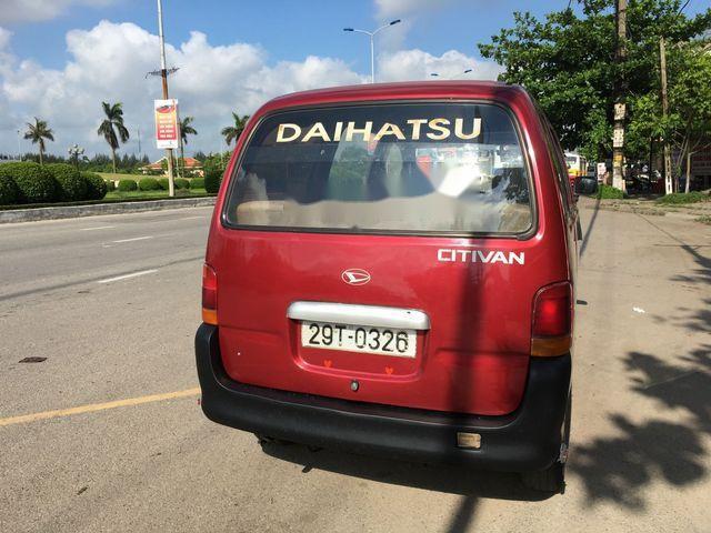 Daihatsu Citivan 2003 - Cần bán lại xe Daihatsu Citivan đời 2003, màu đỏ, giá tốt