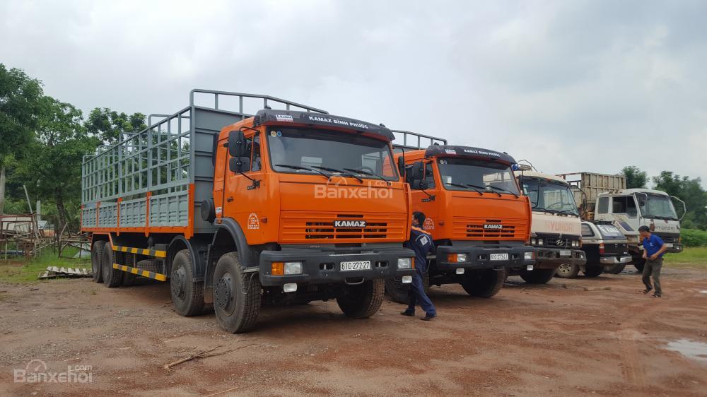 Kamaz XTS 6540  2016 - Bán Kamaz 6540 (8x4) thùng 9m mới 2016, tại Kamaz Bình Phước & Bình Dương | Kamaz thùng 30 tấn