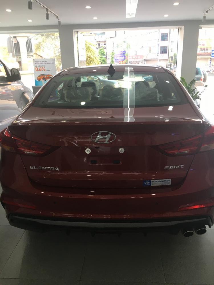 Hyundai Elantra 2018 - Bán Hyundai Elantra Sport 2018, màu đỏ