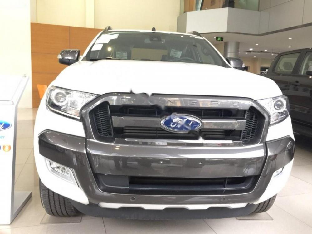 Ford Ranger Wildtrak 3.2L 4x4 AT 2018 - Bán xe Ford Ranger Wildtrak 3.2L 4x4 AT năm 2018, màu trắng, nhập khẩu nguyên chiếc