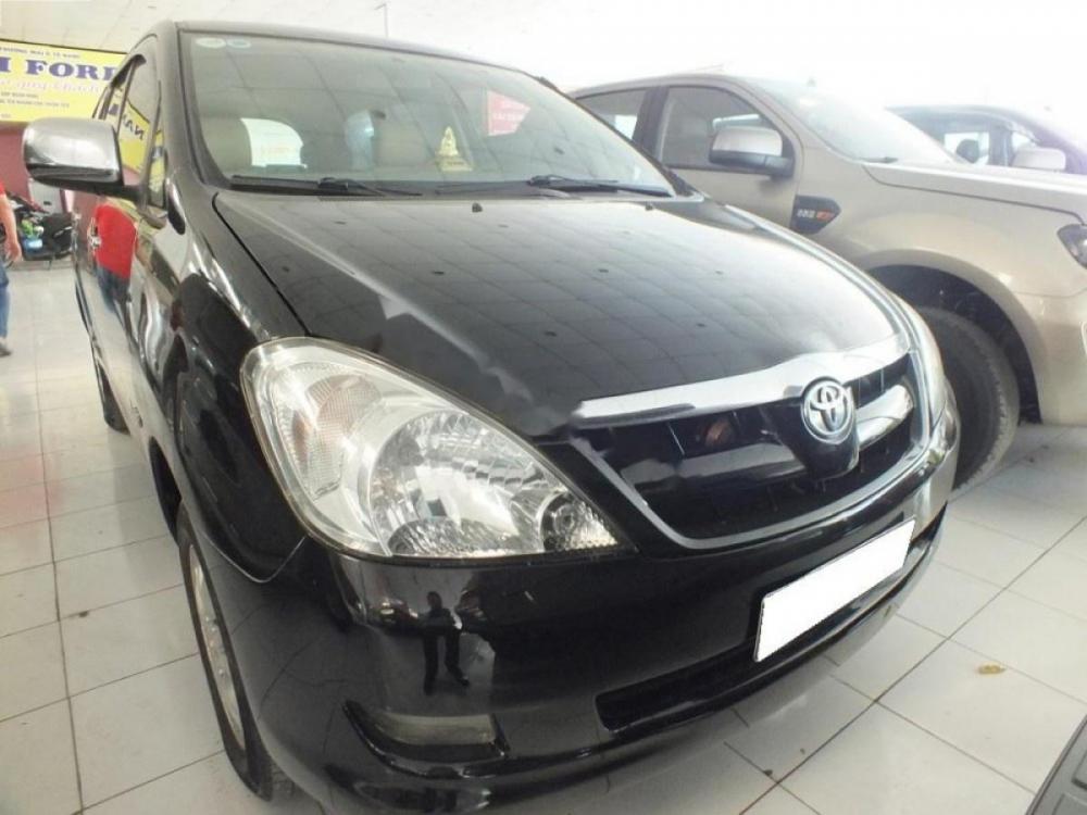 Toyota Innova G 2008 - Bán Toyota Innova G đời 2008, màu đen số sàn, giá 360tr