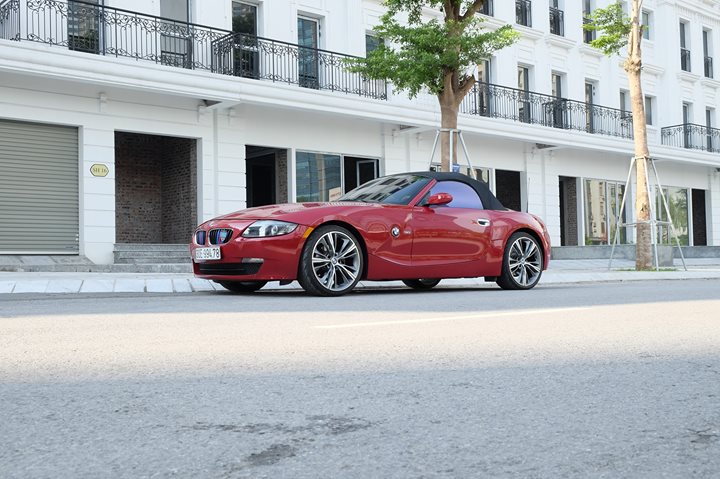 BMW Z4 2006 - Bán BMW Z4 2008, màu đỏ, nhập khẩu 