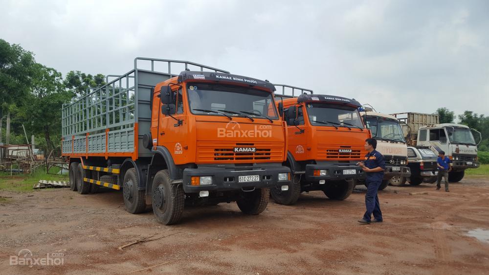 Kamaz XTS 6540  2016 - Bán Kamaz 6540 (8x4) thùng 9m mới 2016, tại Kamaz Bình Phước & Bình Dương | Kamaz thùng 30 tấn