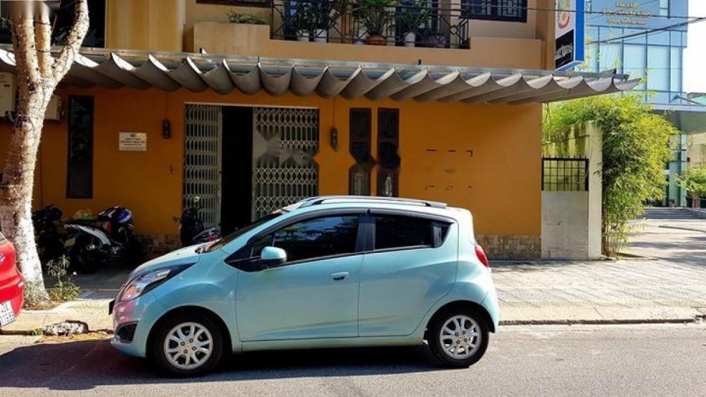 Chevrolet Spark LTZ 1.0 AT 2014 - Bán Chevrolet Spark LTZ 2014, màu xanh lam số tự động, giá 248tr