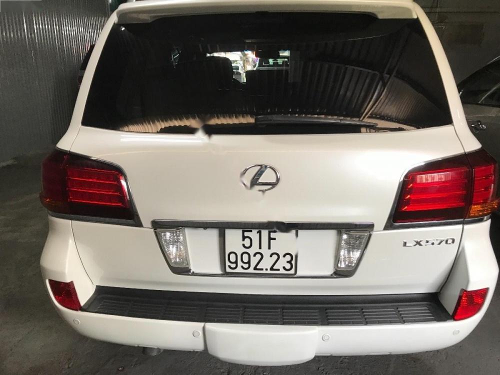 Lexus LX 570 2011 - Chính chủ bán xe Lexus LX 570 2011, màu trắng, nhập khẩu  