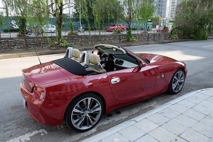 BMW Z4 2006 - Bán BMW Z4 2008, màu đỏ, nhập khẩu 