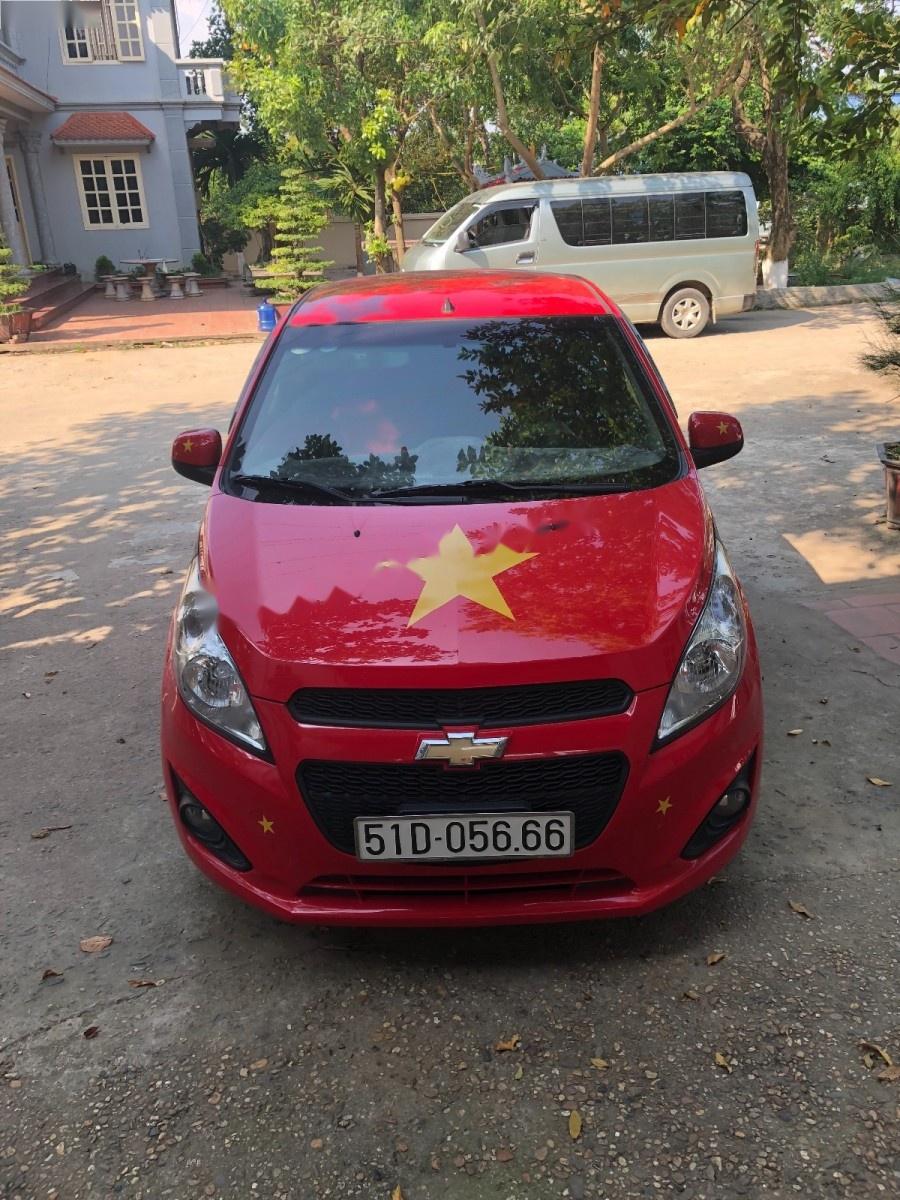 Chevrolet Spark Duo Van 1.2 MT 2016 - Bán Chevrolet Spark Van sản xuất 2016, màu đỏ chính chủ