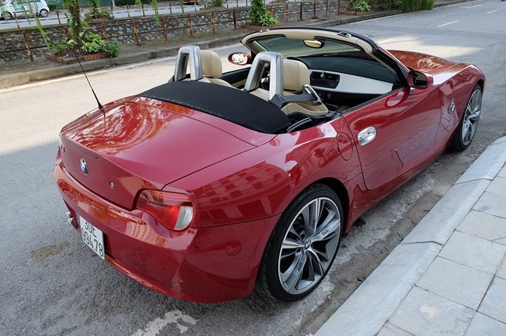 BMW Z4 2006 - Bán BMW Z4 2008, màu đỏ, nhập khẩu 