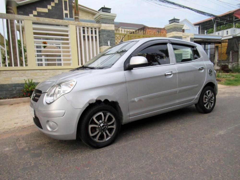 Kia Morning 2011 - Cần bán xe Kia Morning năm sản xuất 2011, màu bạc, 194tr