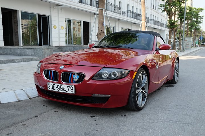 BMW Z4 2006 - Bán BMW Z4 2008, màu đỏ, nhập khẩu 