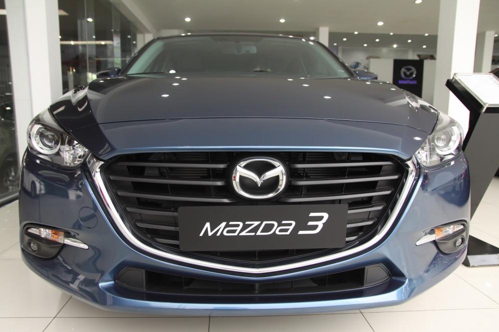 Mazda 3 HB 2018 - Bán Mazda 3 màu xám xanh hiếm, thu hút, giá trả góp chỉ từ 186 triệu cho bản Hatchback, LH 0932326725