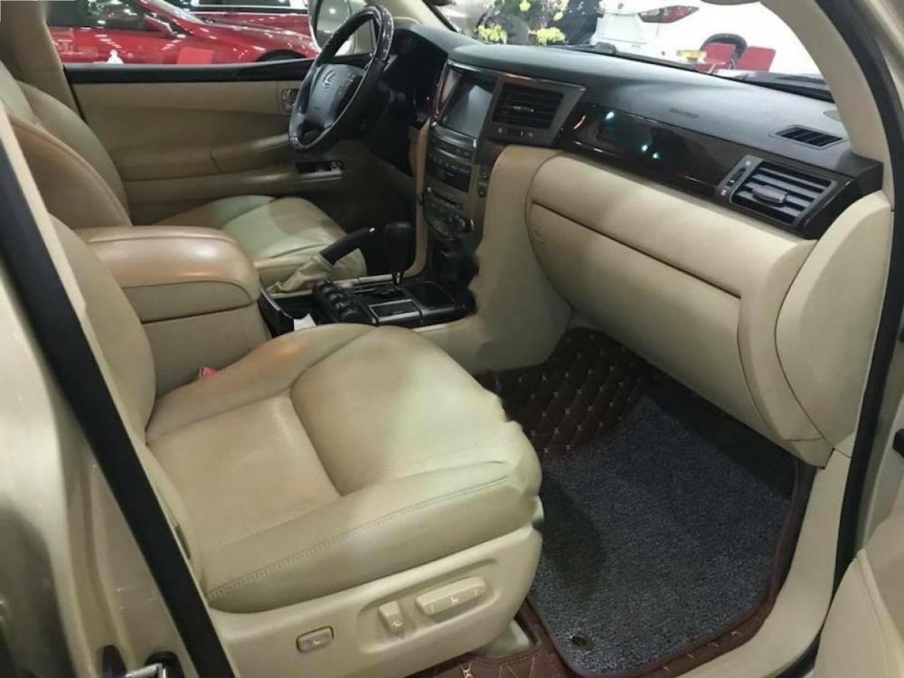 Lexus LX 570 2009 - Bán Lexus LX 570 năm sản xuất 2009, màu vàng, nhập khẩu