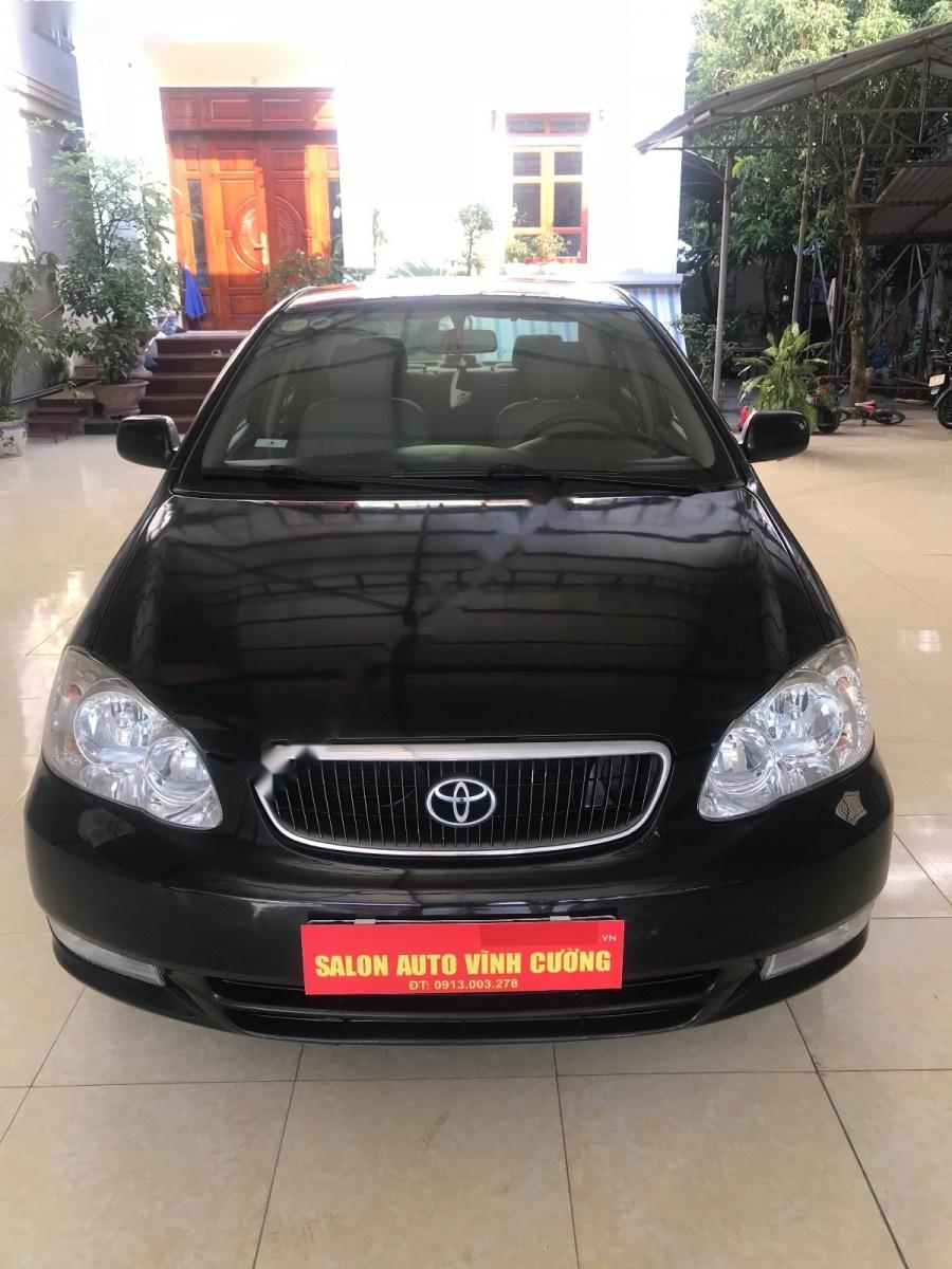 Toyota Corolla altis 1.8G MT 2003 - Vĩnh Cường Auto bán Toyota Corolla altis 1.8G MT đời 2003, màu đen 