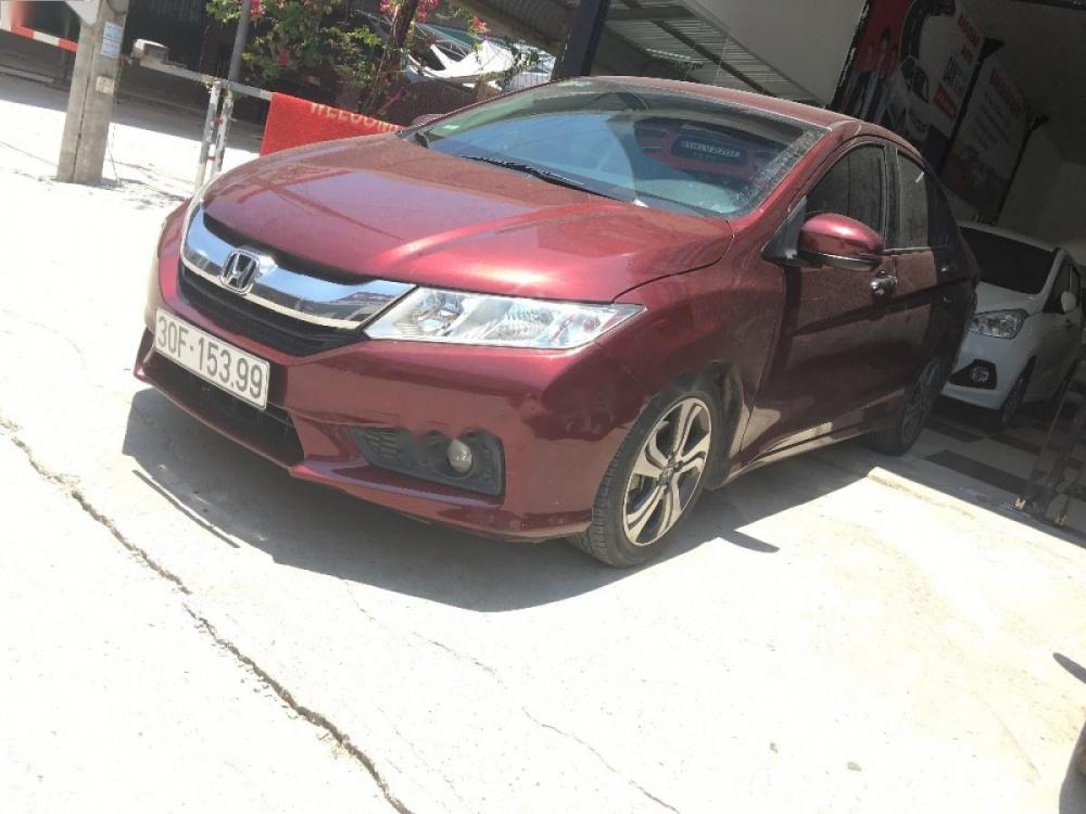 Honda City 1.5 AT 2015 - Cần bán gấp Honda City AT sản xuất 2015, màu đỏ