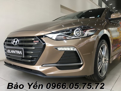 Hyundai Elantra 2018 - Bán Elantra Sport động cơ tăng áp, xe giao ngay - Hỗ trợ vay lên đến 85% giá xe