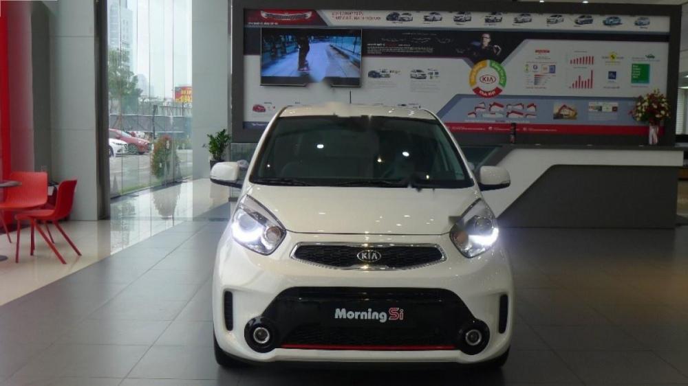 Kia Morning 2018 - Cần bán Kia Morning 2018, màu trắng giá cạnh tranh