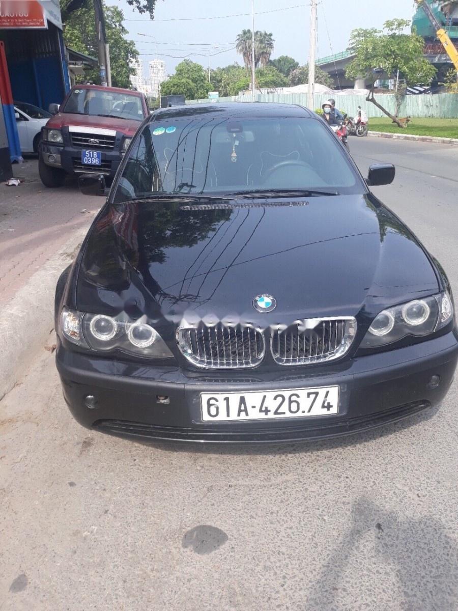 BMW 3 Series 325i 2004 - Bán xe BMW 3 Series 325i đời 2004, màu đen, giá chỉ 285 triệu