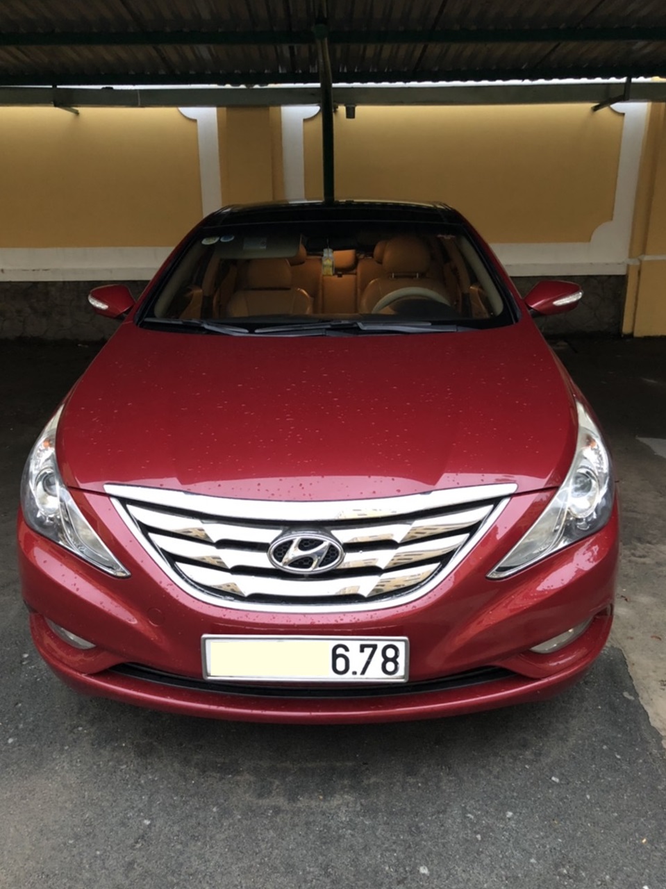 Hyundai Sonata 2012 - Cần bán Hyundai Sonata đời 2101 màu đỏ, đã qua sử dụng