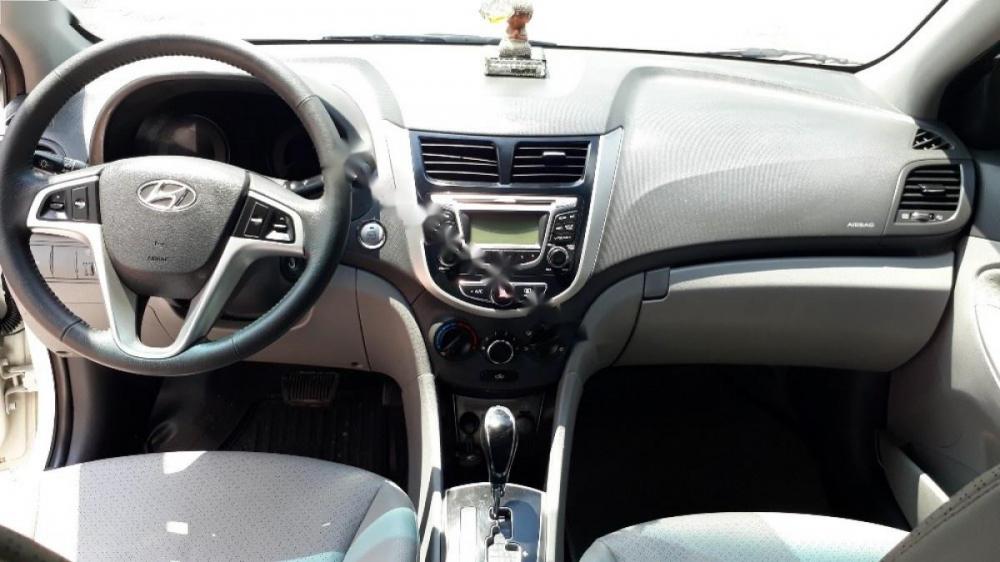 Hyundai Accent 1.4 AT 2014 - Bán ô tô Hyundai Accent 1.4 AT 2014, màu trắng, nhập khẩu Hàn Quốc