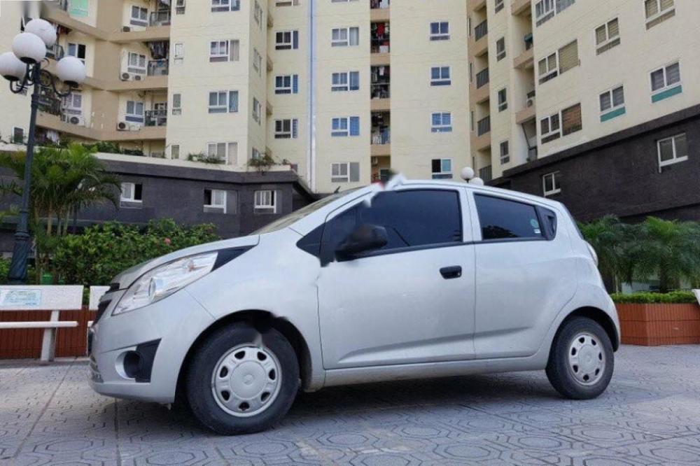 Chevrolet Spark Van 1.0 AT 2012 - Cần bán xe Chevrolet Spark Van 1.0 AT sản xuất 2012, màu bạc 