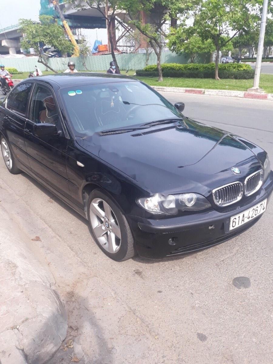 BMW 3 Series 325i 2004 - Bán xe BMW 3 Series 325i đời 2004, màu đen, giá chỉ 285 triệu