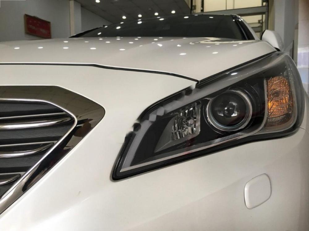 Hyundai Sonata 2015 - Bán xe Hyundai Sonata sản xuất năm 2015, màu trắng, nhập khẩu Hàn Quốc, 768 triệu