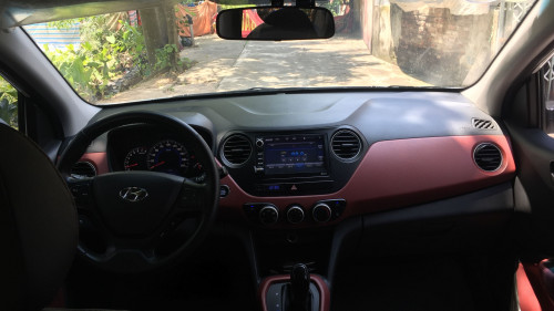 Hyundai Grand i10   1.2 AT  2016 - Bán xe Hyundai Grand i10 1.2 AT đời 2016, màu trắng