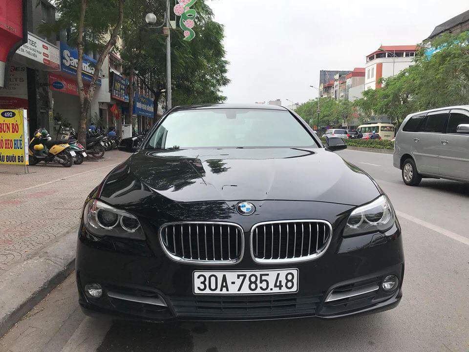 BMW 5 Series 520i 2015 - Cần bán BMW 5 Series 520i đời 2016, màu đen, nhập khẩu nguyên chiếc chính chủ