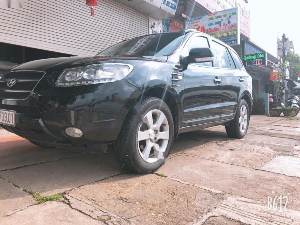 Hyundai Santa Fe MLX 2.2L 2007 - Cần bán xe Hyundai Santa Fe MLX 2.2L đời 2007, màu đen, xe nhập chính chủ