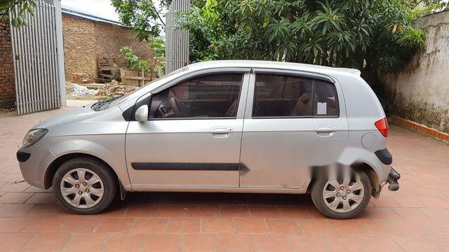 Hyundai Getz  1.1 MT  2009 - Cần bán Hyundai Getz 1.1 MT sản xuất 2009, màu bạc